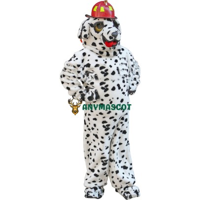 Dalmatian Fire Dog Mascot Costume