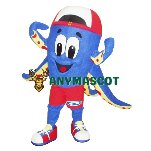 Superb Octopus Mascot Costume