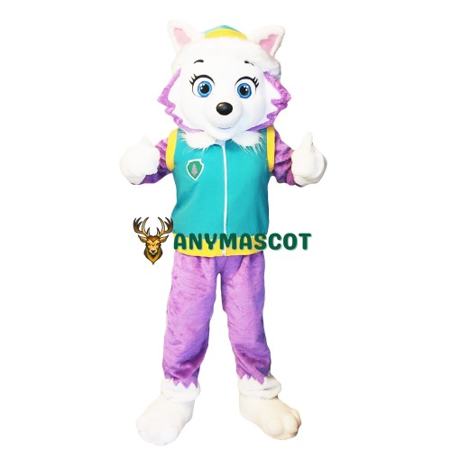 Superb Paw Patrol Everest Mascot Costume