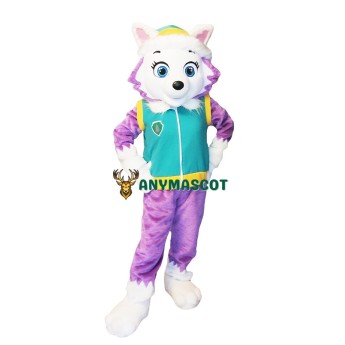 Superb Paw Patrol Everest Mascot Costume