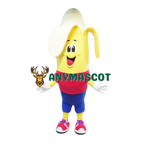Happy Banana Boy Mascot Costume