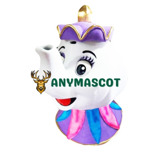 Mrs. Potts Teapot Beauty and The Beast Mascot Costume