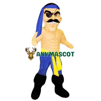 Power Pirate Mascot Costume
