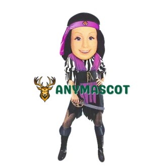 Lady Patriot Mascot Costume