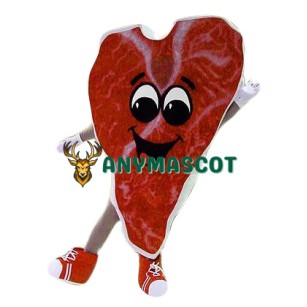 Steak Mascot Costume