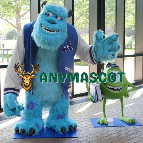 Mike Wazowski & Monster Sully James P Sullivan Mascot Costume