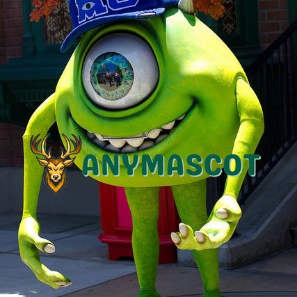 Mike Wazowski & Monster Sully James P Sullivan Mascot Costume