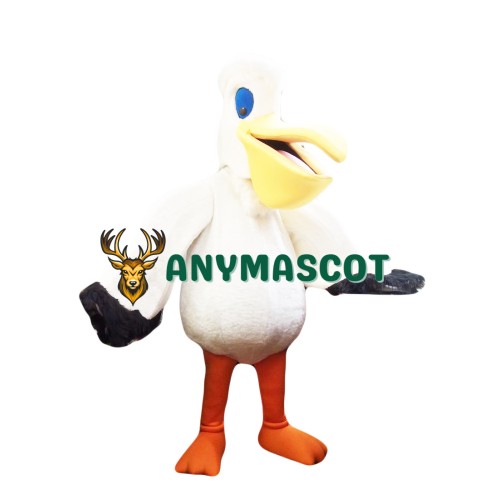 Superb Pelican Mascot Costume