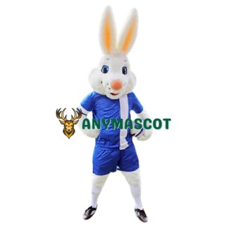 Superb Sport Rabbit Mascot Costume