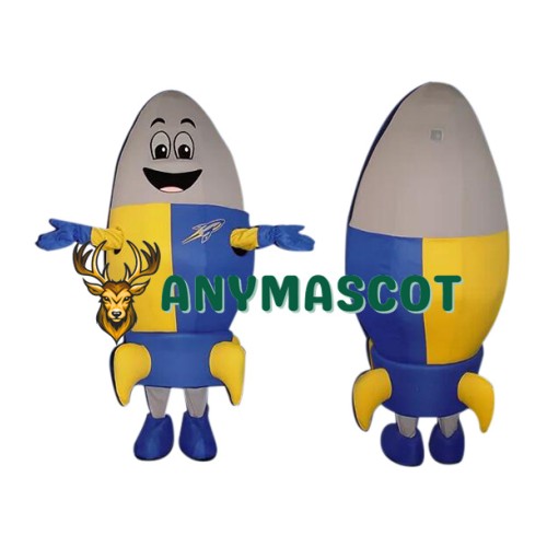 Superb Rocket Mascot Costume