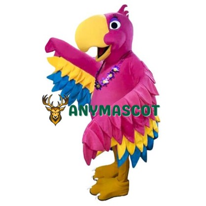 Parrot Girl Animal Mascot Costume