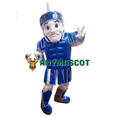 Warrior Man Boy Mascot Costume