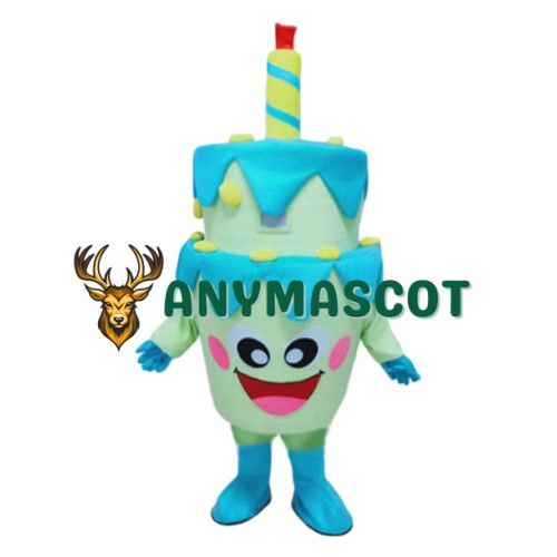 Superb Birthday Cake Mascot Costume