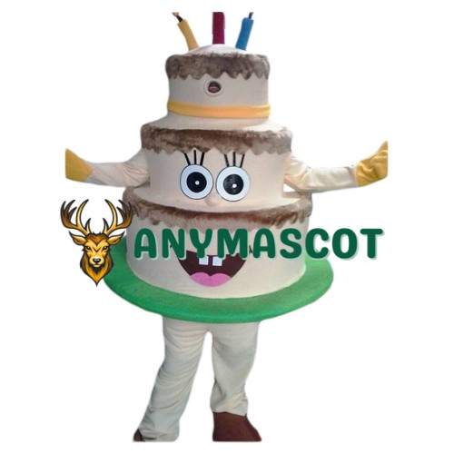 Professional Birthday Cake Mascot Costume