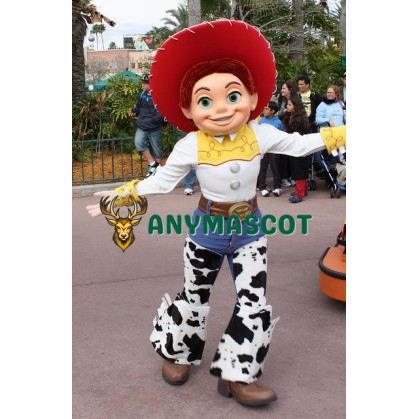 Superb Cowboy Jessie Mascot Costume