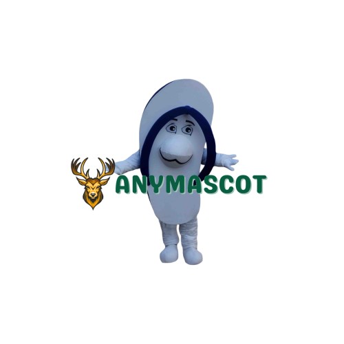 Blue Slipper Mascot Costume
