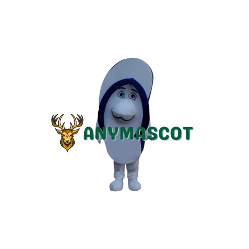 Blue Slipper Mascot Costume