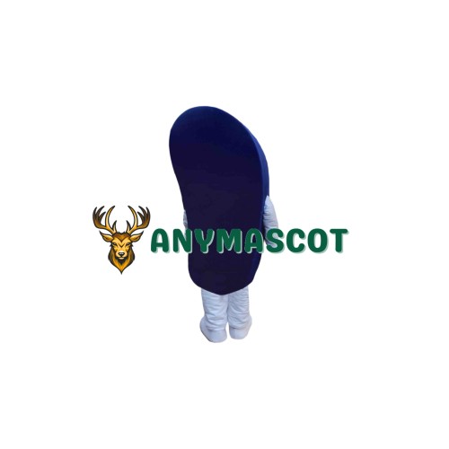 Blue Slipper Mascot Costume