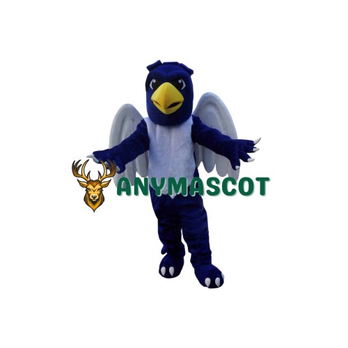 Blue Griffin Mascot Costume