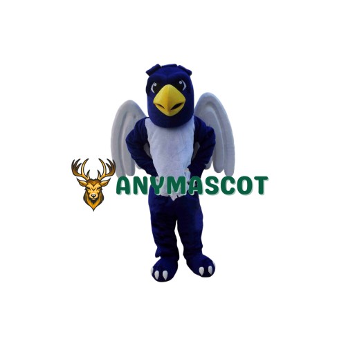 Blue Griffin Mascot Costume
