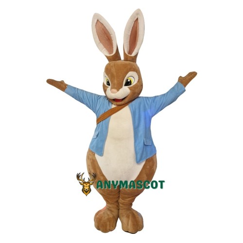 Happy Lightweight Peter Rabbit Mascot Costume