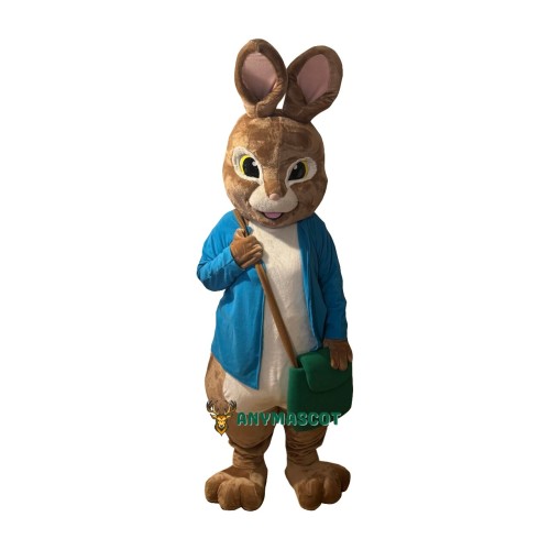 Friendly Easter Peter Rabbit Mascot Costume