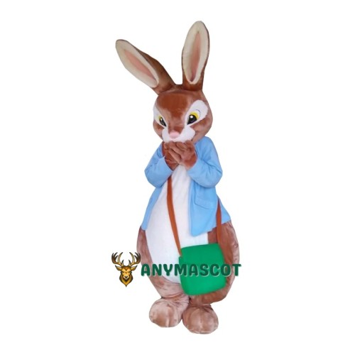 Friendly Peter Rabbit Mascot Costume For Adult