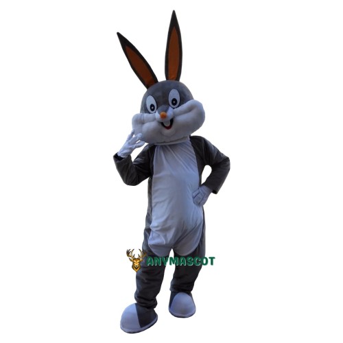 Affordable Adult Bugs Bunny Mascot Costume