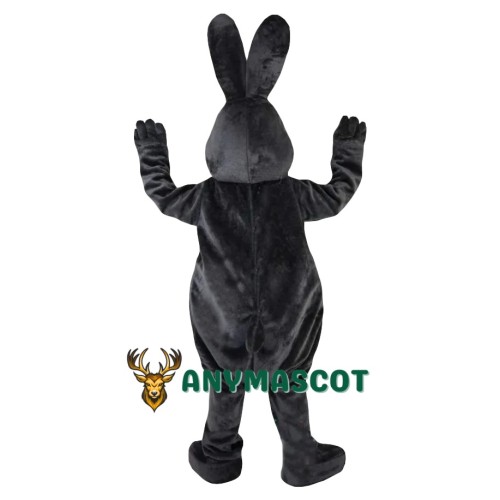 Affordable Grey Easter Bunny Mascot Costume For Adult