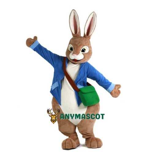 Cute Peter Rabbit Mascot Costume For Adult