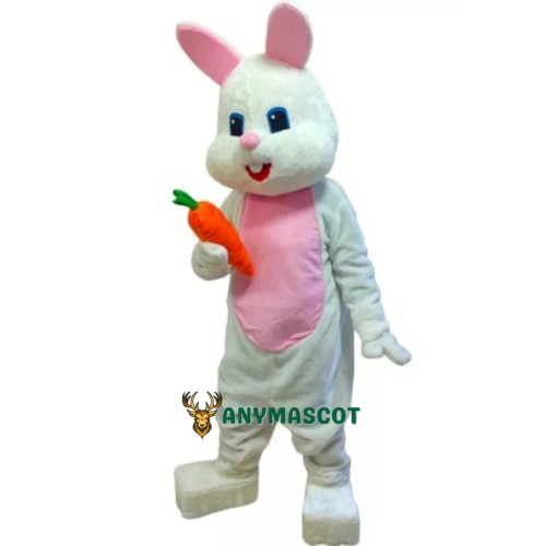 Cute Lightweight White Rabbit Mascot Costume