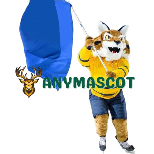 Power Sport Wildcat Mascot Costume