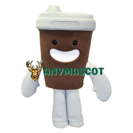 Lovely Coffee Cup Mascot Costume