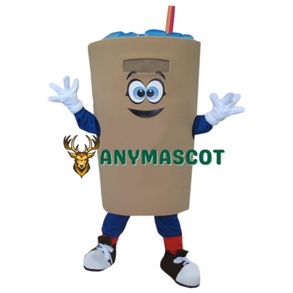 Superb Coffee Cup Mascot Costume