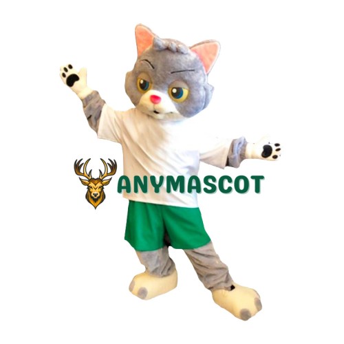 Lovely Realistic Cat Mascot Costume