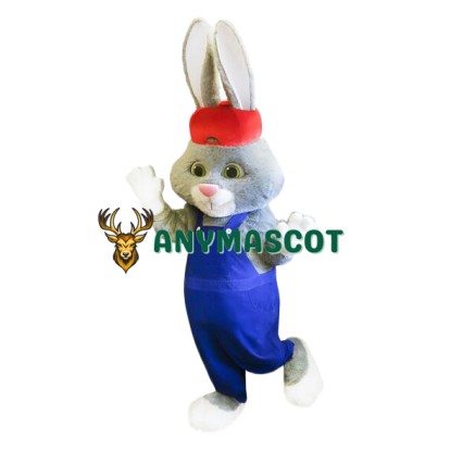 Lovely Long-eared Rabbit Mascot Costume