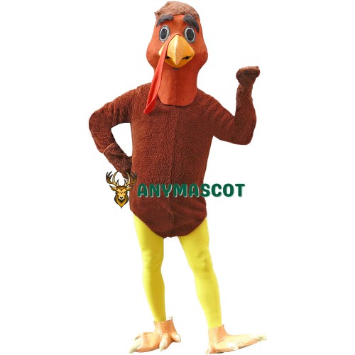 Affordable Lightweight Turkey Mascot Costume