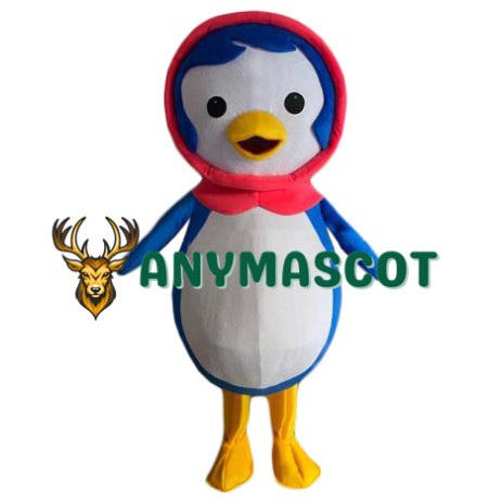 Blue Penguin Mascot Costume