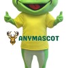 Superb Happy Frog Mascot Costume