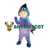 Superb Blue Donkey Mascot Costume