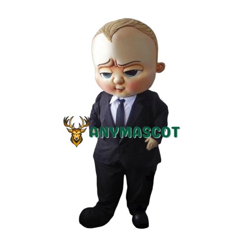 Realistic Boss Baby Mascot Costume