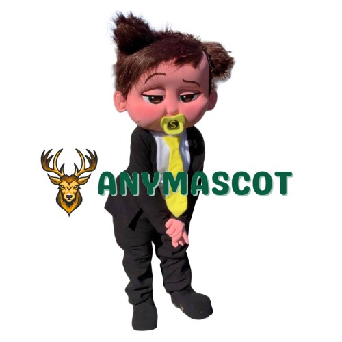 Cute Boss Baby Girl Mascot Costume
