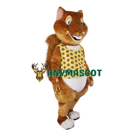 Superb Lightweight Squirrel Mascot Costume