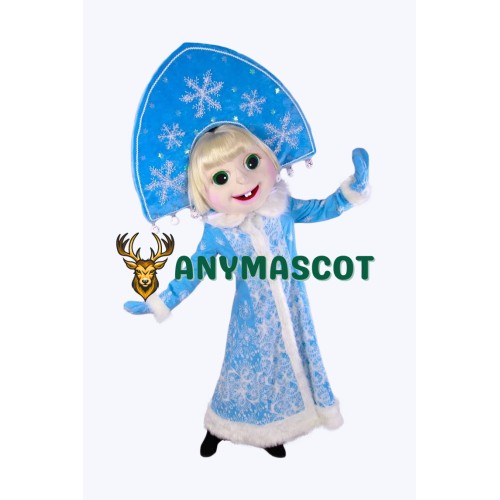 Winter Pure Girl Mascot Costume