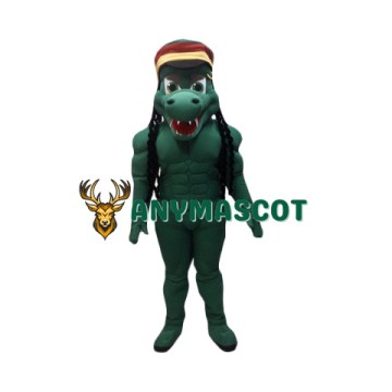 Superb Cool Crocodile Mascot Costume