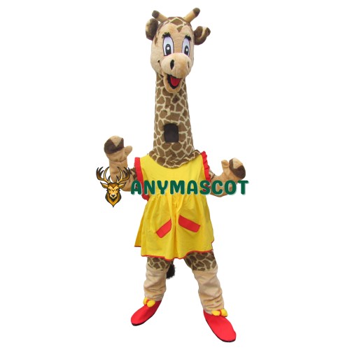 Beautiful Lightweight Giraffe Mascot Costume