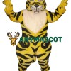 Yellow Tiger Mascot Costume