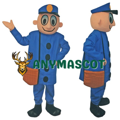 Superb Postman Mascot Costume
