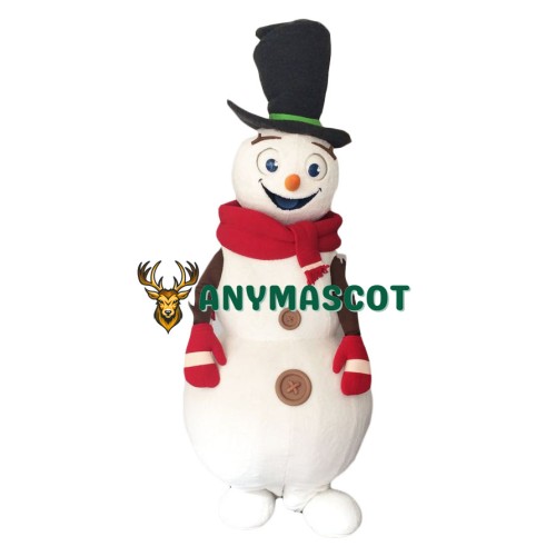 Superb Lightweight Snowman Mascot Costume
