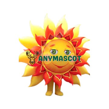 Superb Sun Flower Mascot Costume